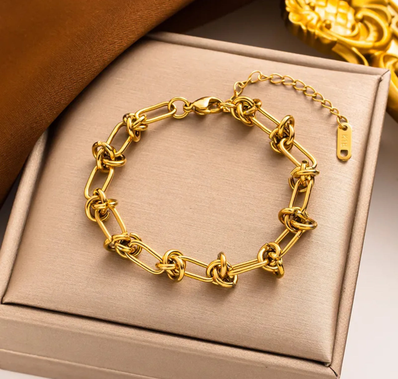 Pulsera nudo gruesos