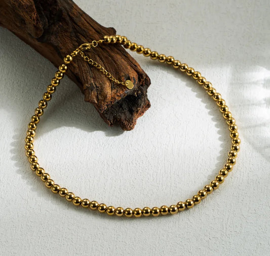 Collar Bolitas De aura