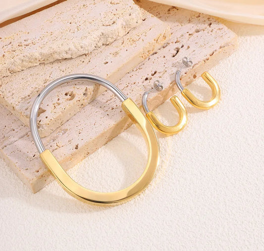 Pulsera y aretes Tiffany