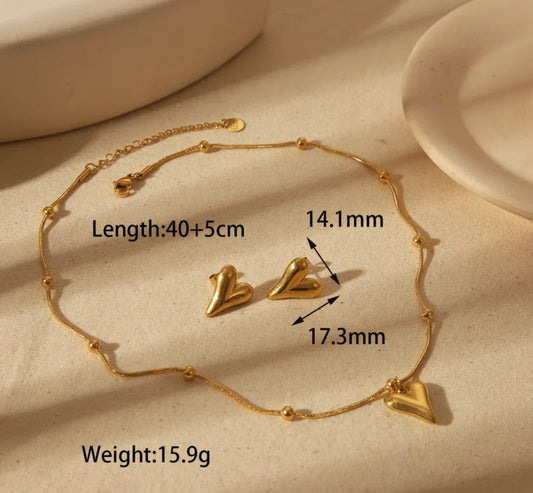 Set corazón de amor