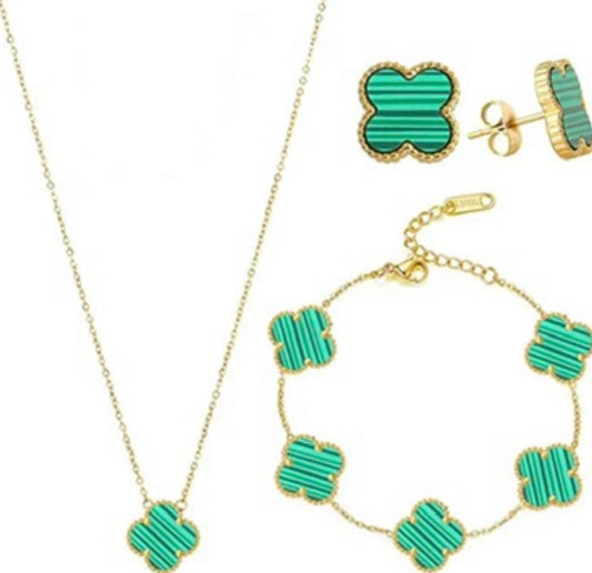 Van  Cliff Set color Verde