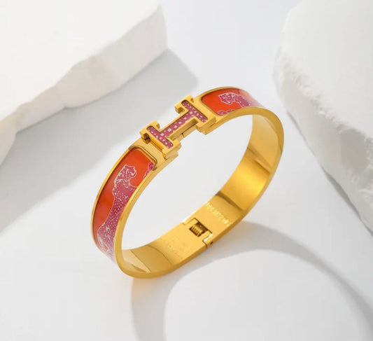 Pulsera Hermès rojo