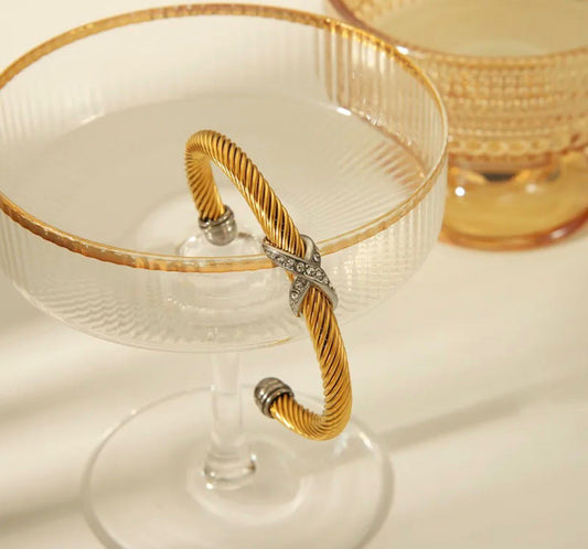 Brazalete Doble Tono